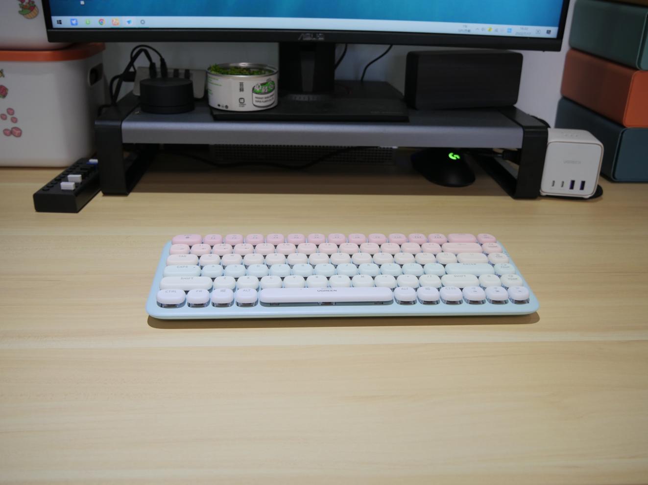 七夕礼物好选择，找回笔记本键盘的手感，绿联机械键盘使用体验