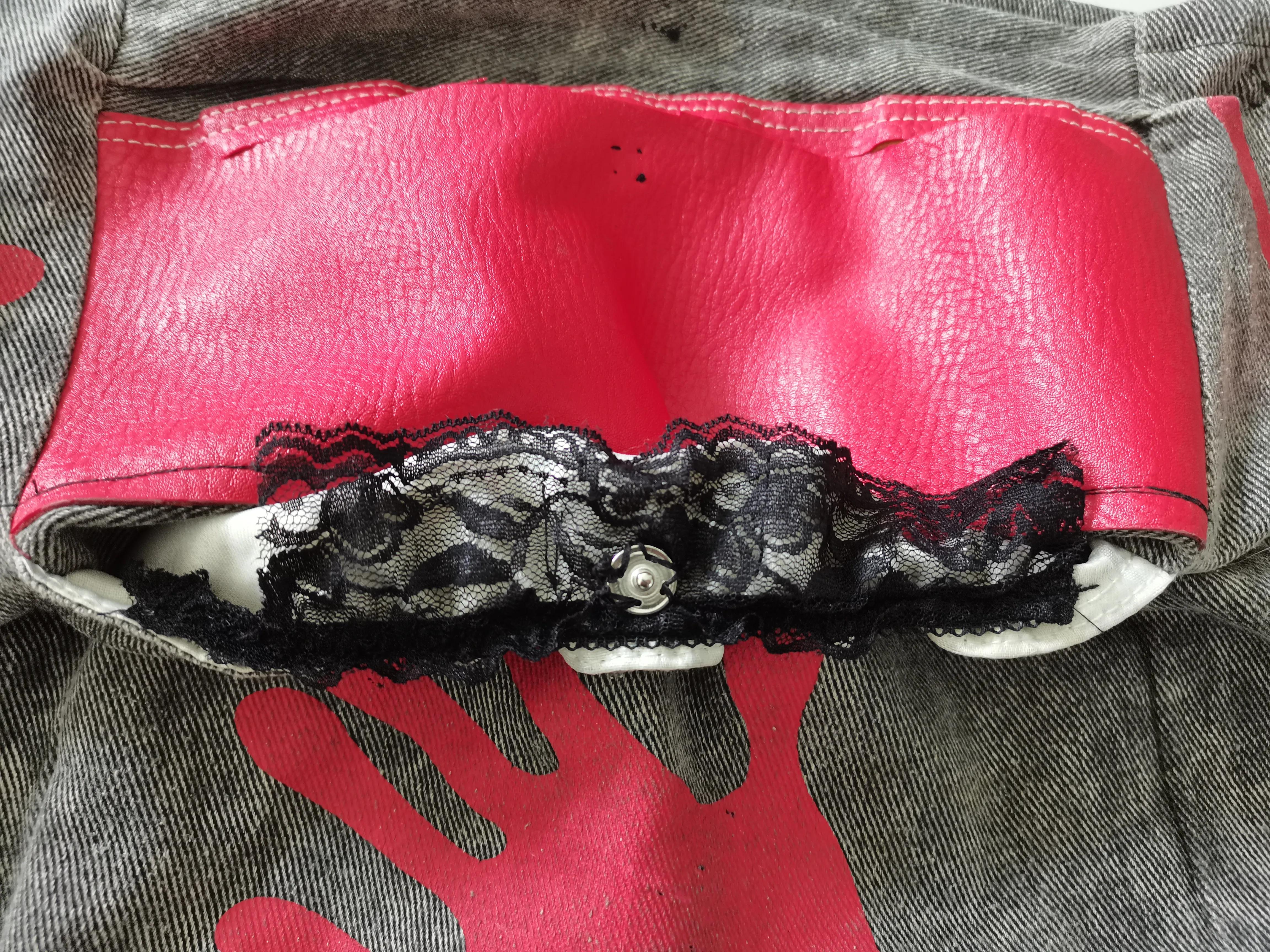 闲置包包改造收纳,闲置牛仔裤改造包包