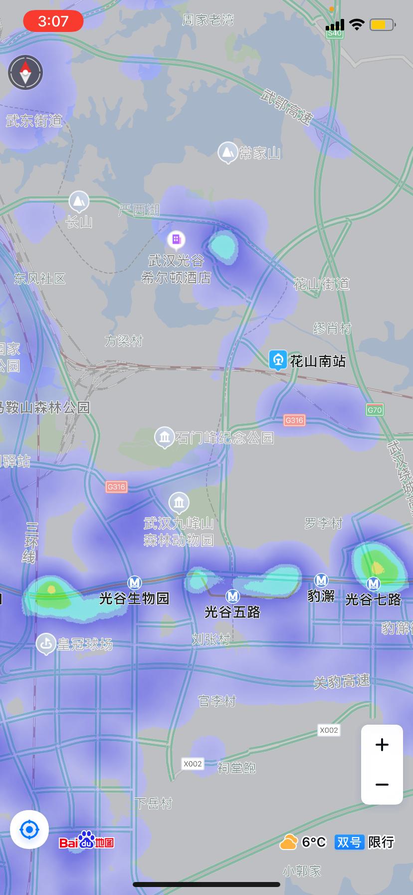 武汉城市人口密度分布热力图,最新人口热力图谁才是武汉第一