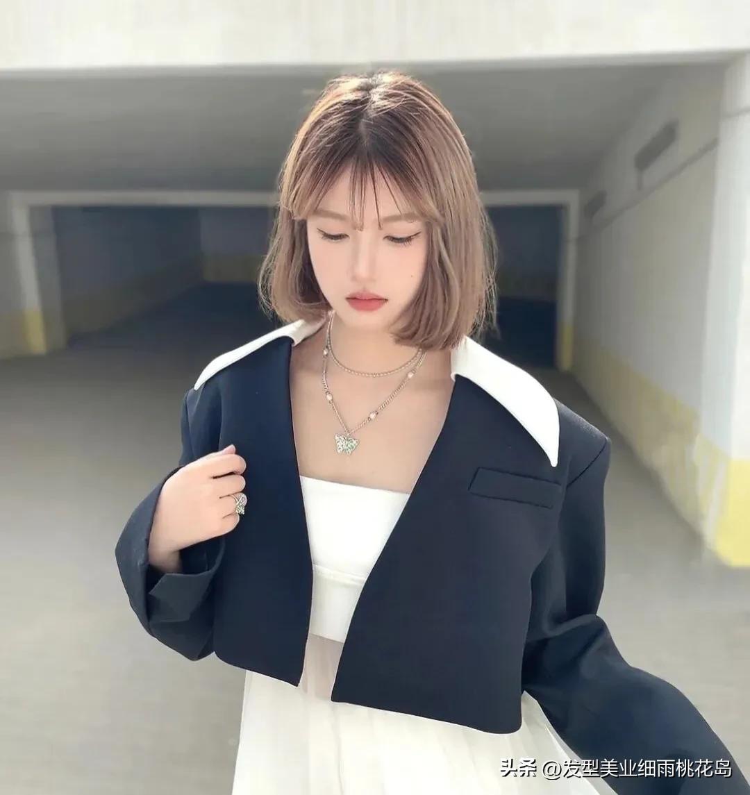 减龄短发乖乖款,乖乖女短发最新款