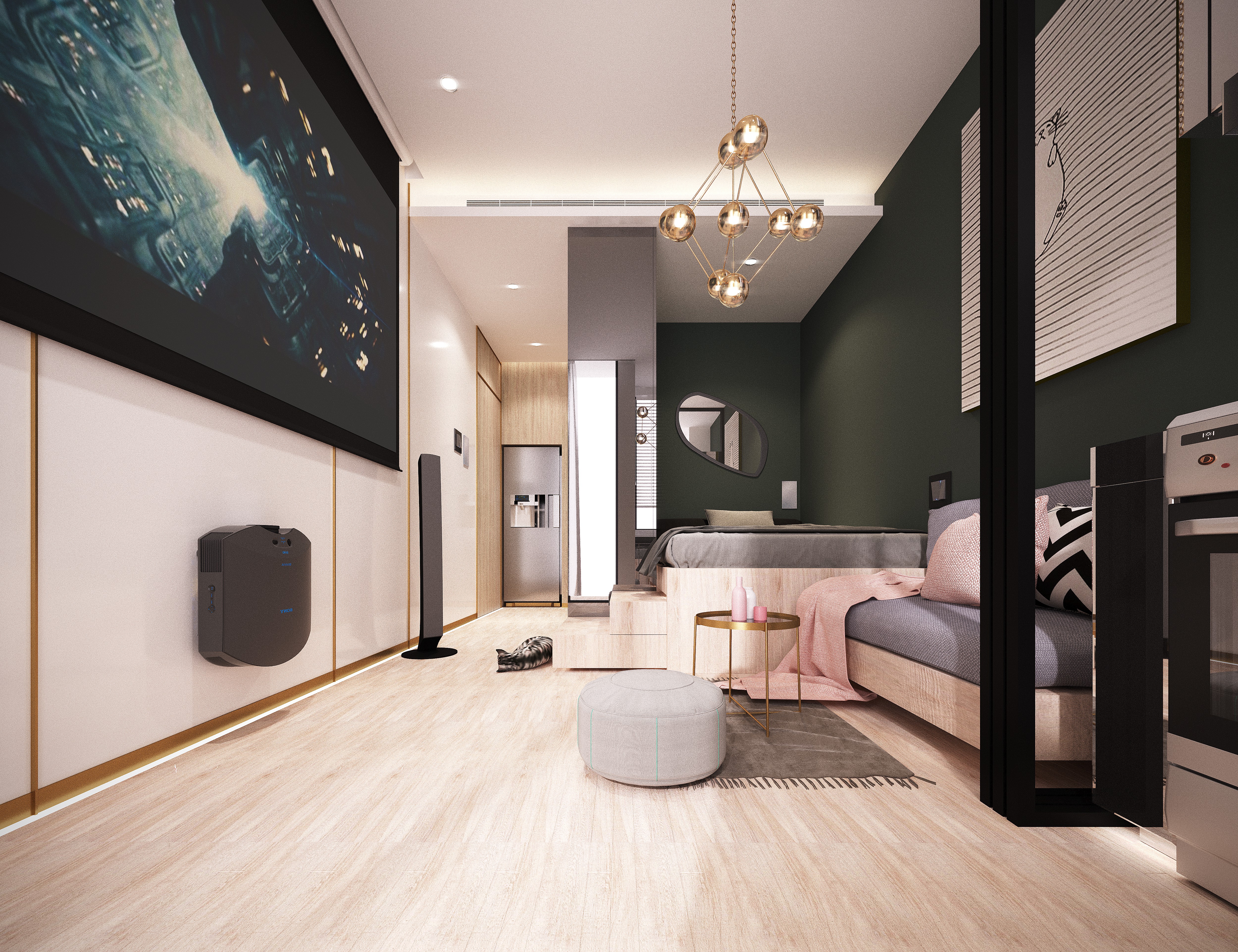 龙岗宝德云谷商务公寓,宝德云谷四房