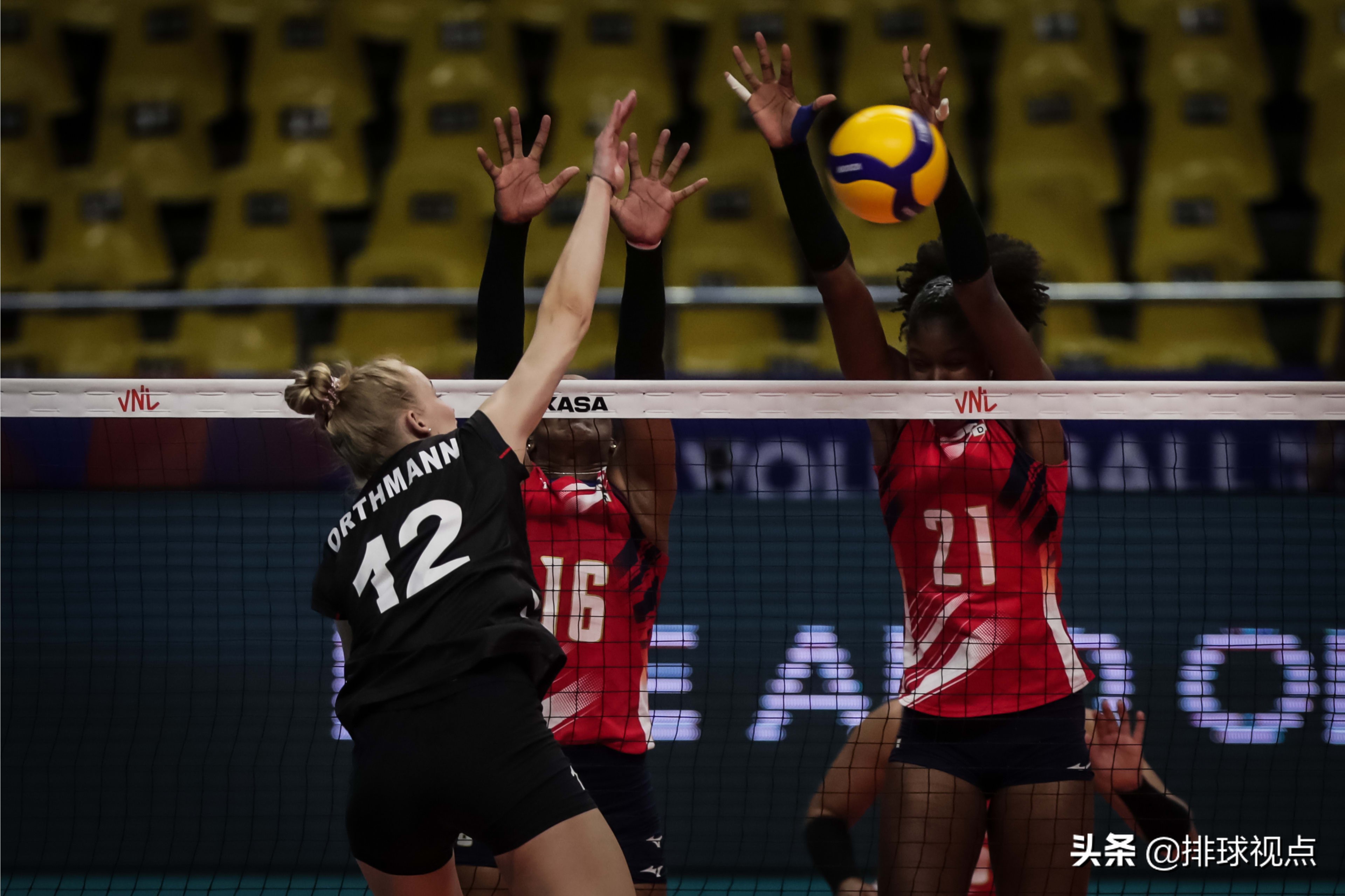 多米尼加女排3-1中国队,多米尼加女排技术统计