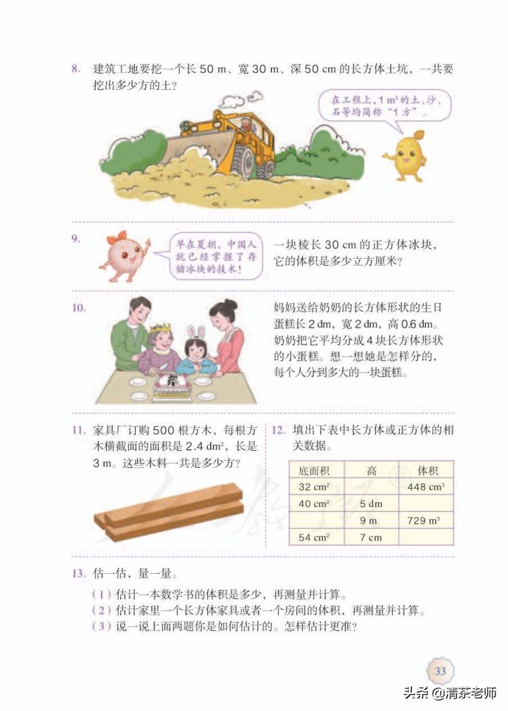 2022五年级数学下册电子版pdf,人教版五年级数学下册家长必看