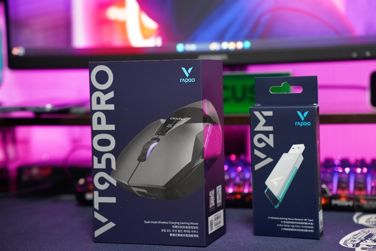 雷柏VT950S双模无线游戏鼠标,雷柏vt950pro鼠标值得买吗