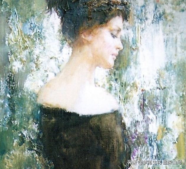 高清油画静物大师作品,欣赏超写实人物油画