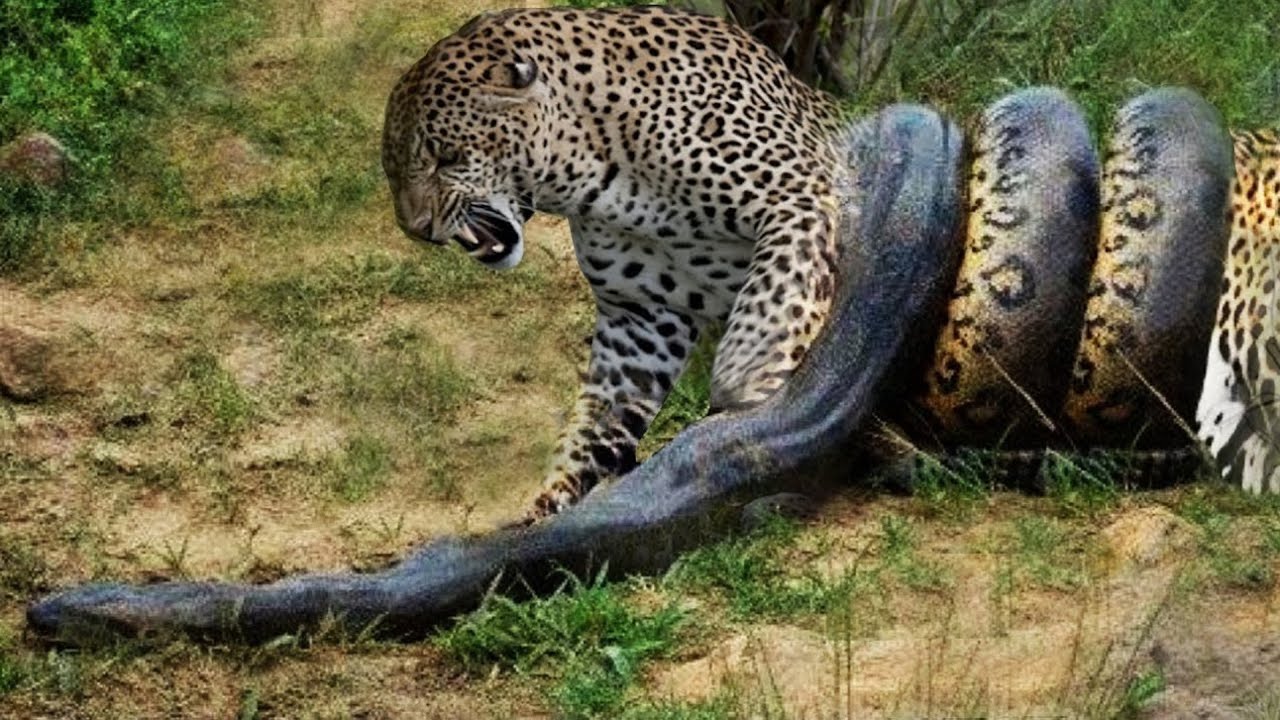 绿森蚺和科莫多巨蜥单挑谁赢,森蚺对战科摩多巨蜥