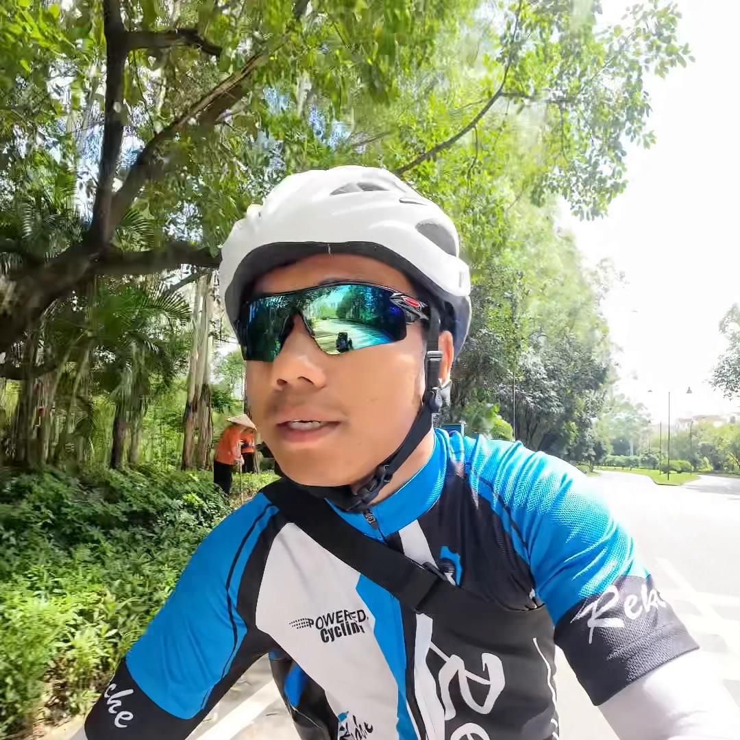 今天骑行挑战百公里，虎头蛇尾，失败告终，我坦然接受！骑...