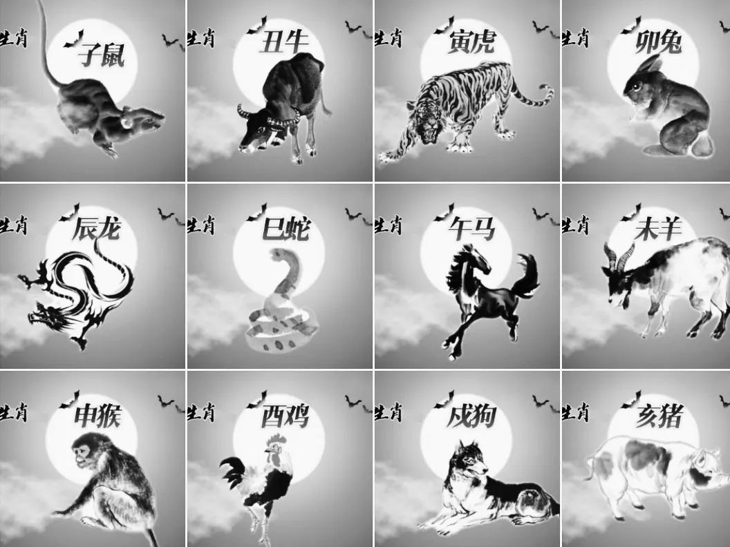 民间十二生肖神话故事的传说,民间传说12生肖故事