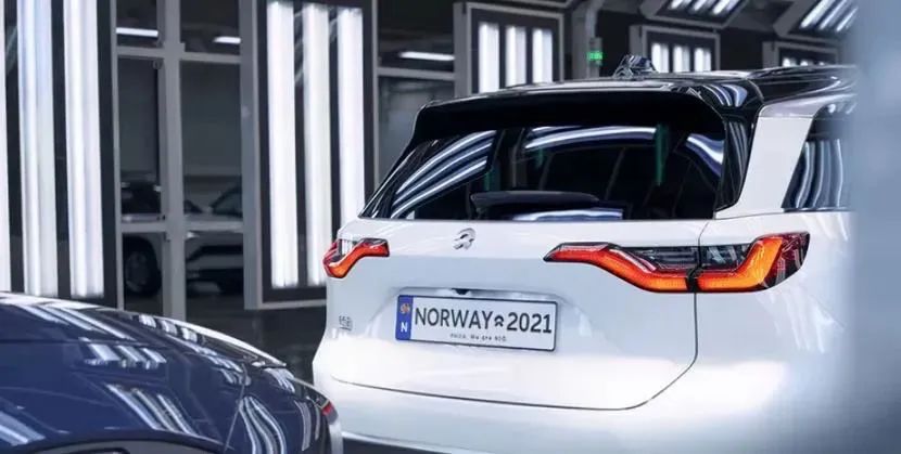 蔚来在德国有人买吗,德国人开蔚来