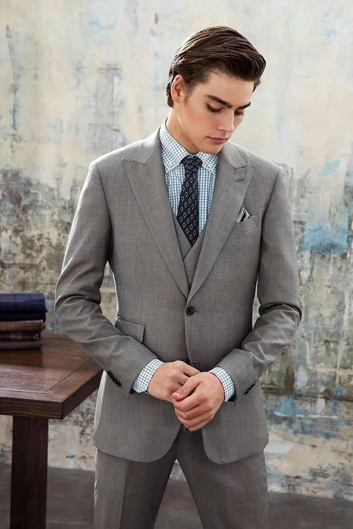 男士婚礼西服定制讲解,戈享西服定制有什么用