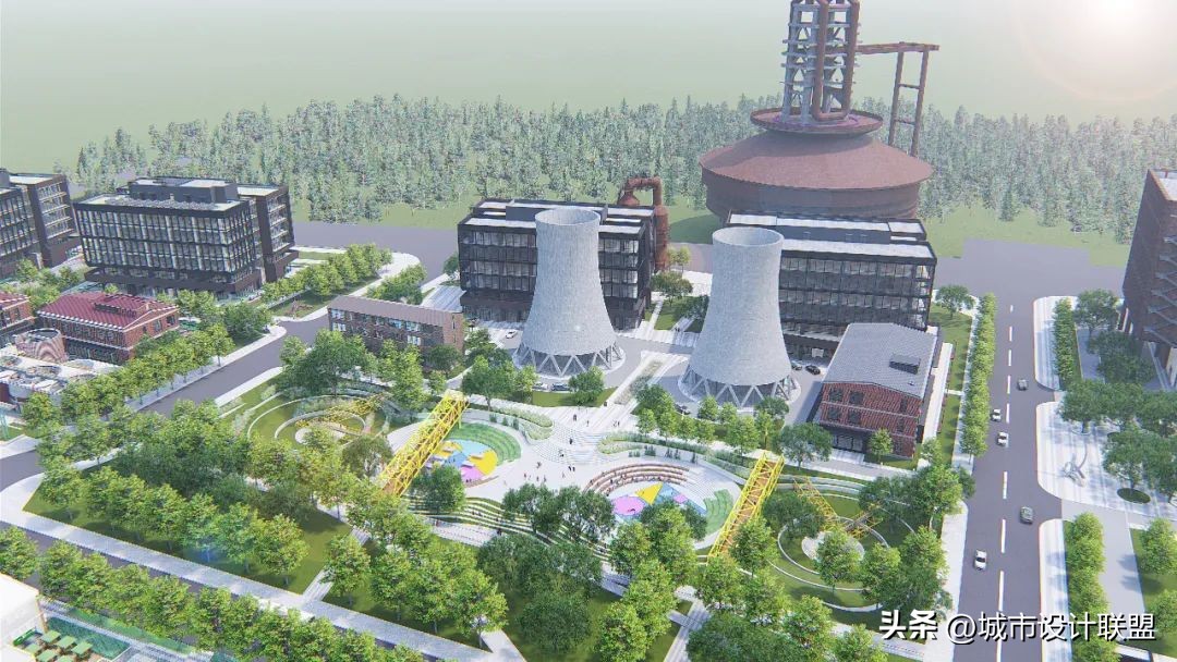 城市更新工业遗址改造,城市景观更新改造案例