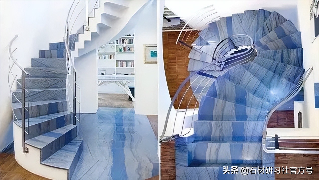 高端大气上档次低调奢华石材,石材蓝色经典