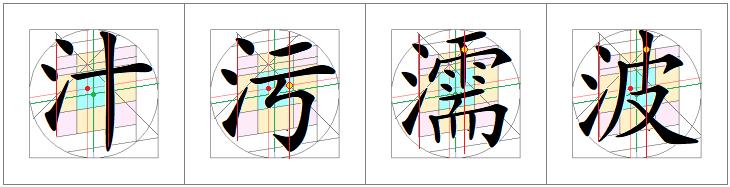 汉字书写的重心,汉字的重心是什么