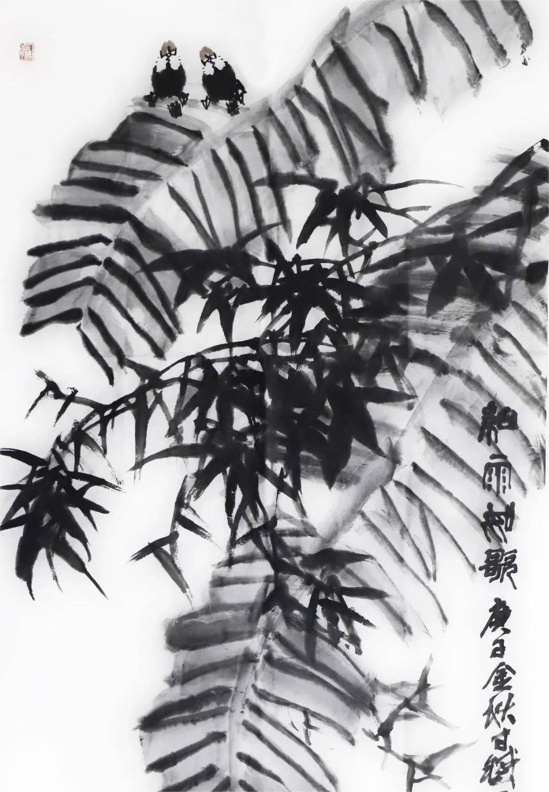 国画芭蕉和鸟的寓意,国画芭蕉象征什么寓意