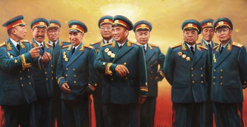 十大元帅谁的军事才能第一？其在世后代分别有几人？都是何军衔？