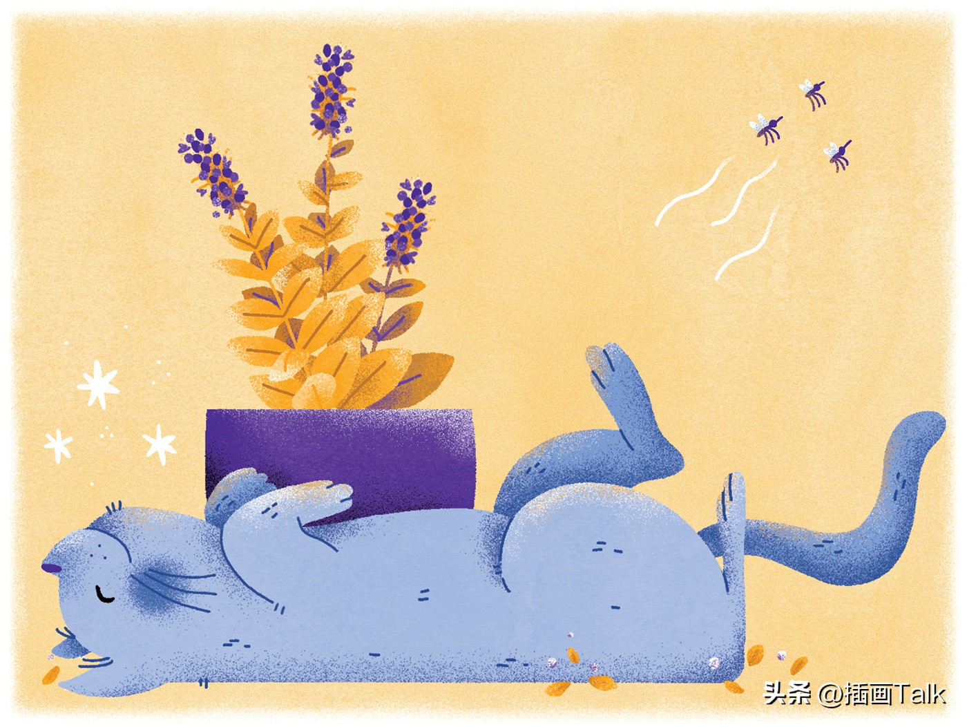 巴西插画大师手绘稿,巴西插画师gabriel图