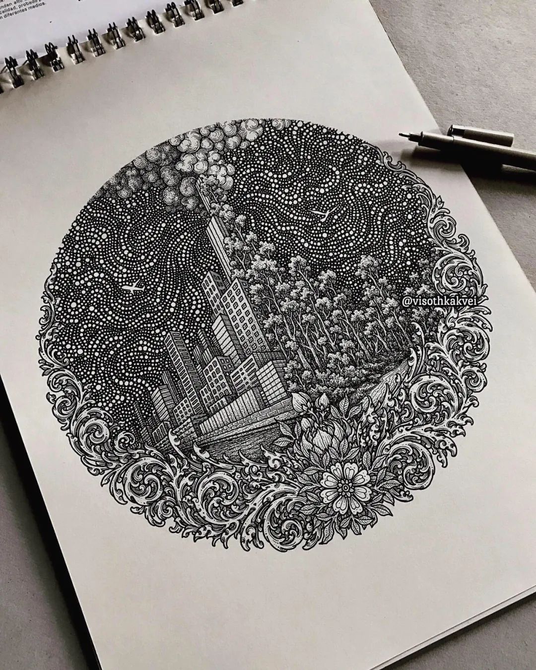 治愈强迫症的画,看了让人强迫症发作的画