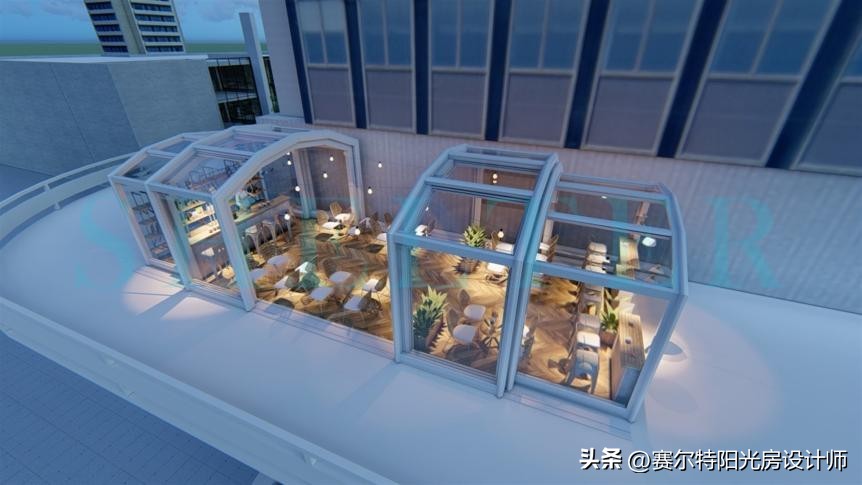 阳光房灯光布置,移动阳光房灯光系统