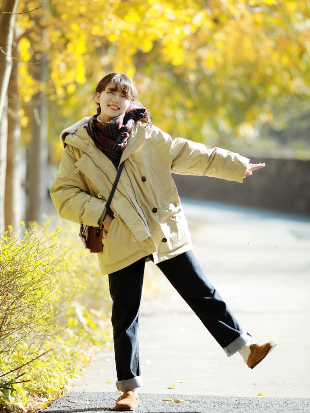 小个子好看又百搭的羽绒服,小个子穿搭羽绒服显高显气质