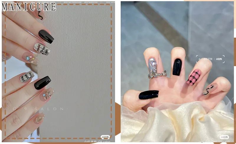 夏日美甲图片清新海底捞,夏日美甲图片清新裸色