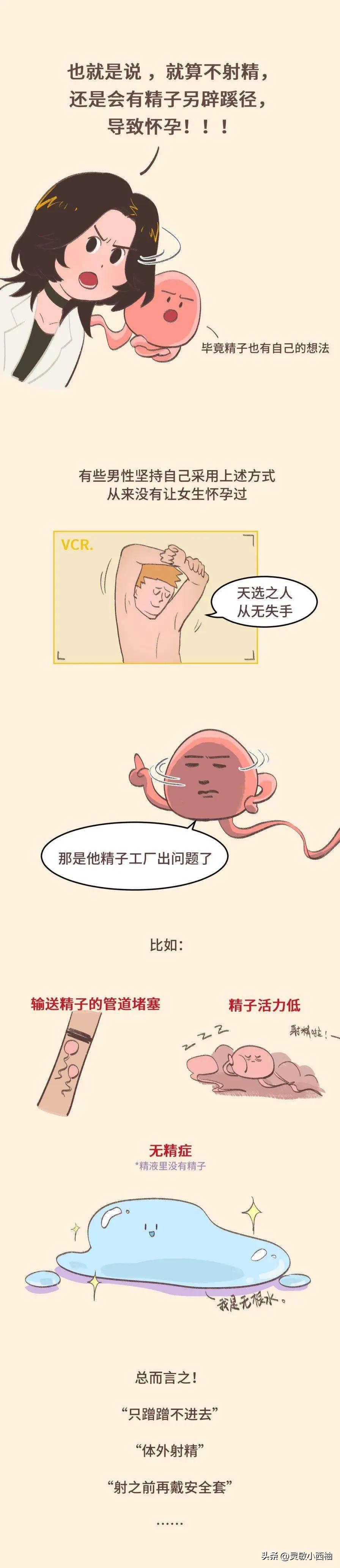 夫妻*生活性**中男人只要不*射内**就能避免怀孕吗？