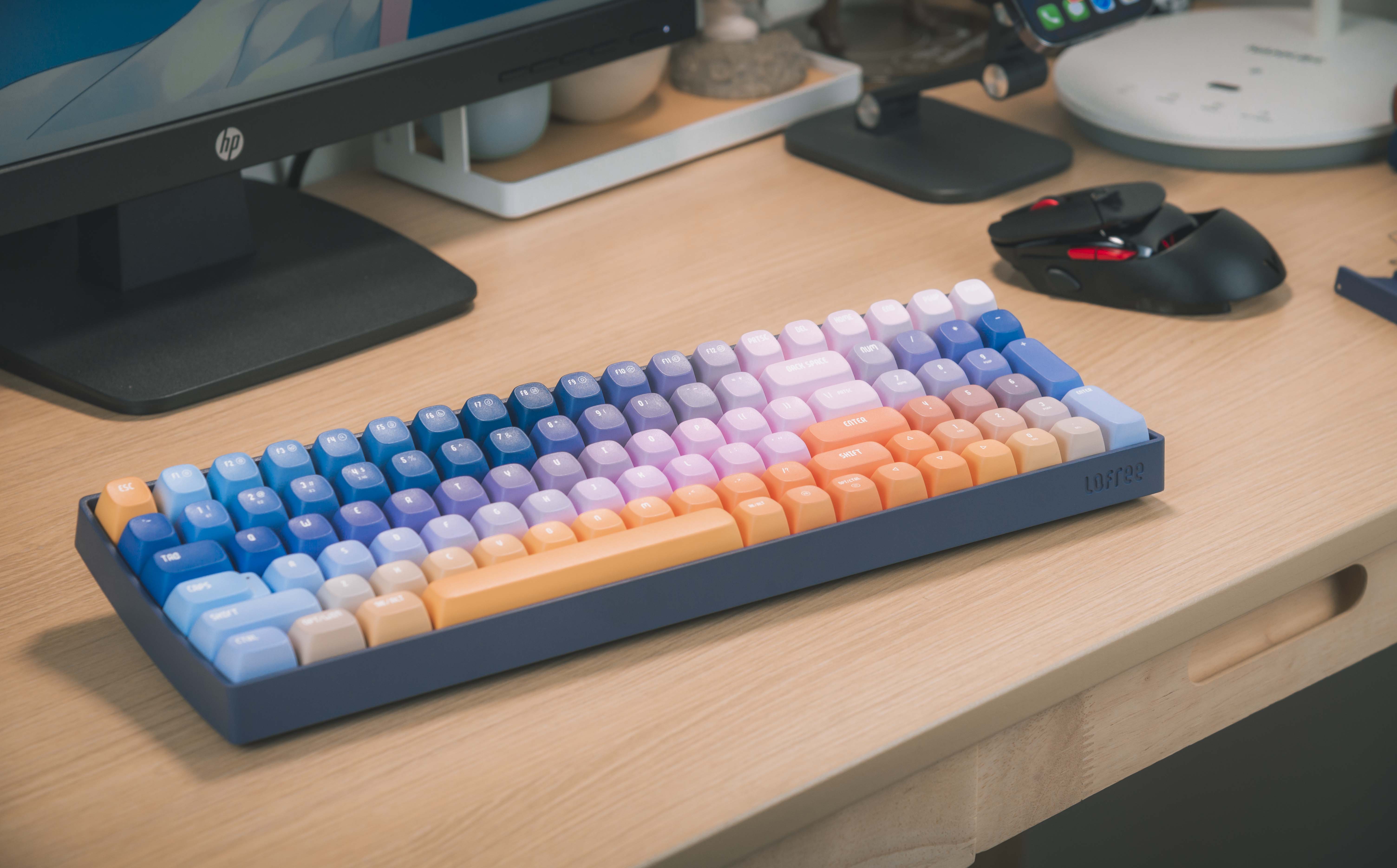 一款为办公场景量身定制的键盘，洛斐小翘星河机械键盘