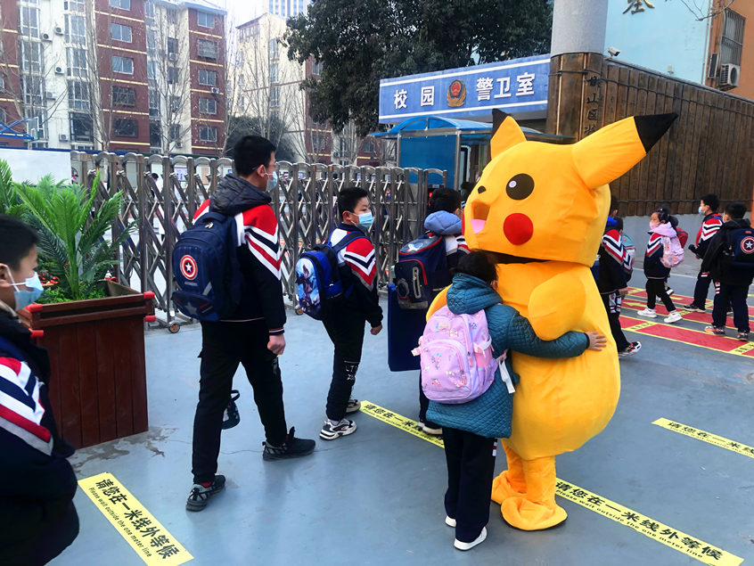 兰州开学仪式感拉满,河北保定开学仪式感