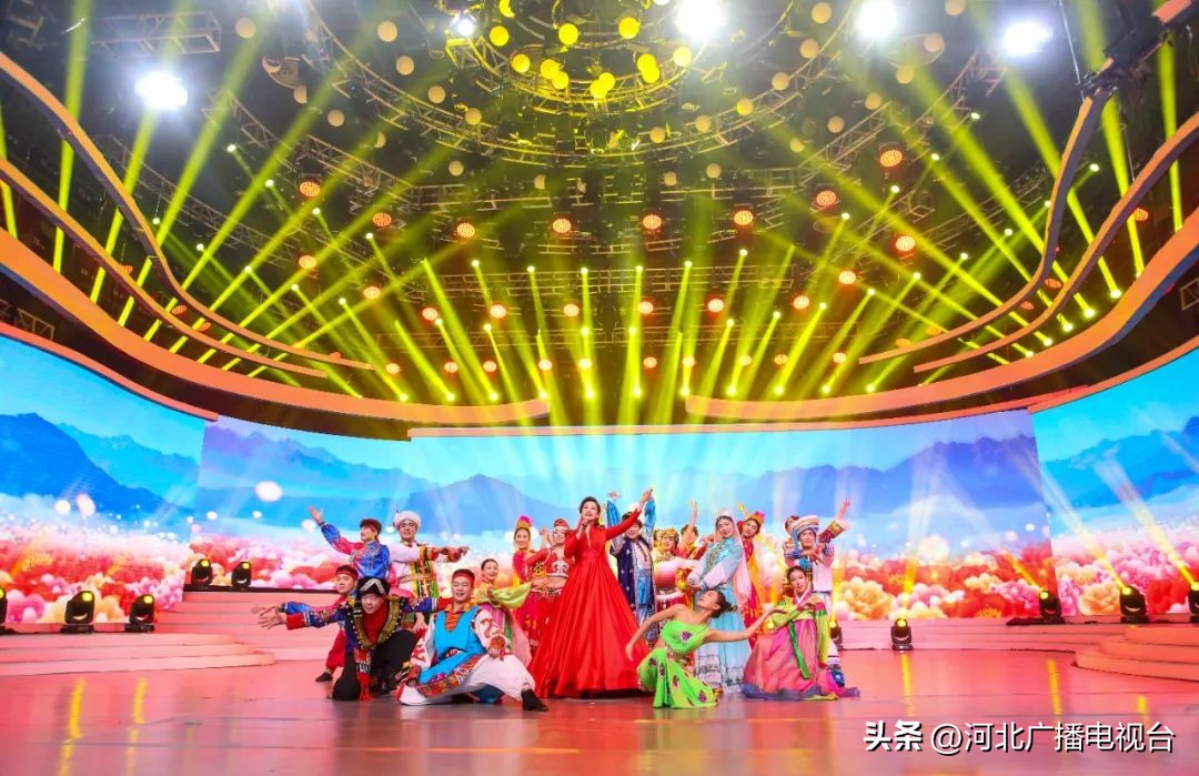 年味浓浓灯光秀,新春非遗之夜河北
