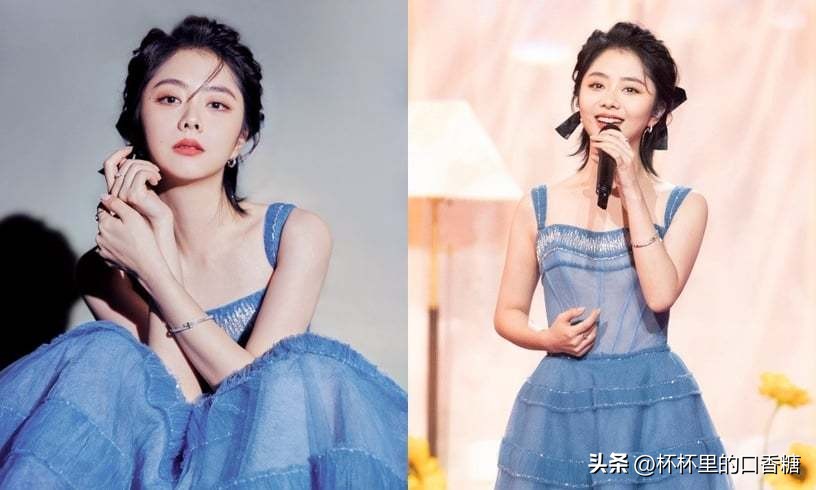 明星编发杨紫热巴,迪丽热巴杨紫同款头发编发