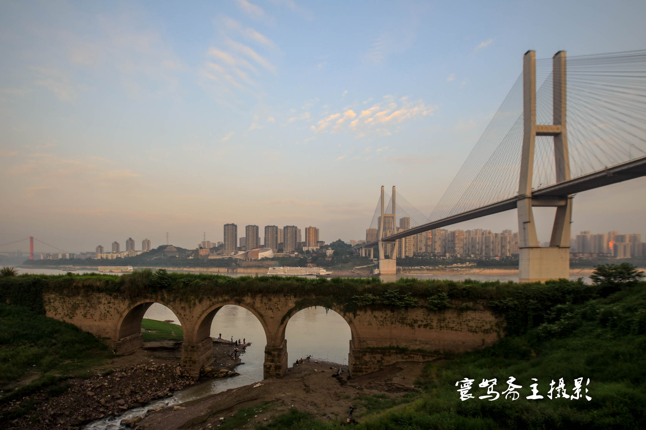 重庆长江两岸风景,茅溪偃月桥路线怎么走