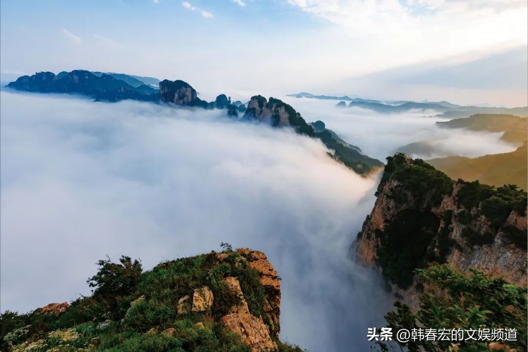 云赏美景,王莽岭美景
