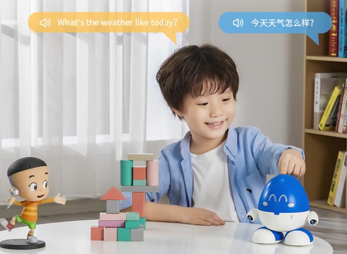 阿尔法蛋大蛋2.0机器人使用视频,儿童智能学习机器人阿尔法蛋