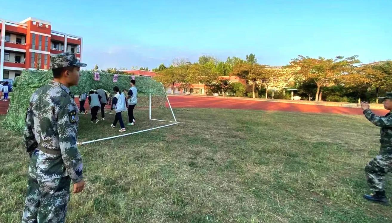 枣庄市市中区国防教育,枣庄市第二十三中学军训