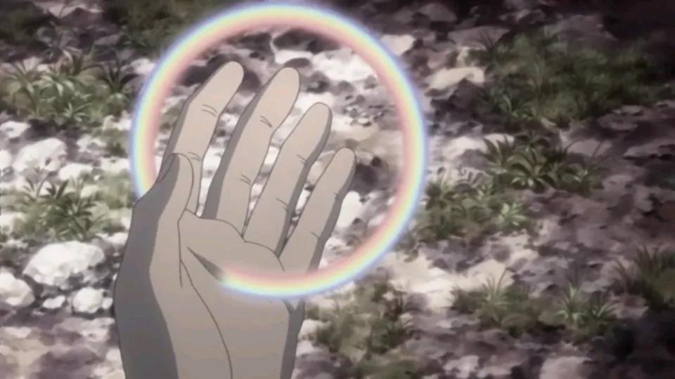 男人异想天开要抓住彩虹,虫师银古决定助他一臂之力