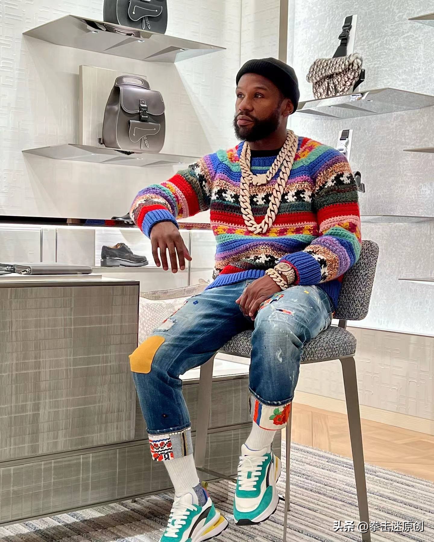 梅威瑟爱马仕,拳王梅威瑟炫富康纳