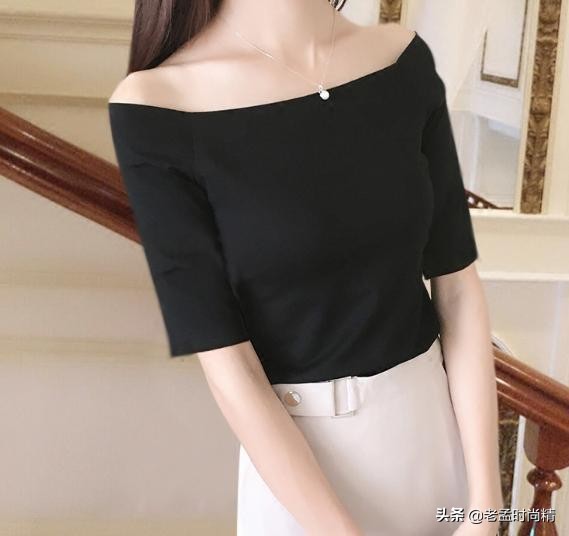 穿出女人的气质打底衫穿搭,女生内搭打底衫高级感