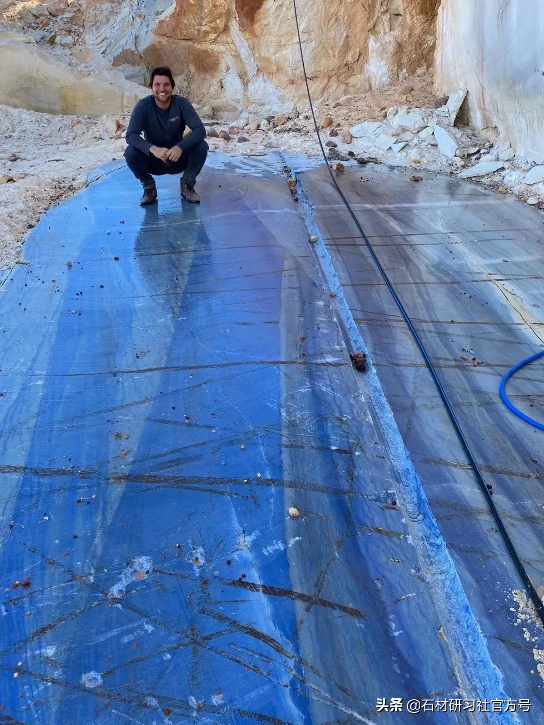 高端大气上档次低调奢华石材,石材蓝色经典