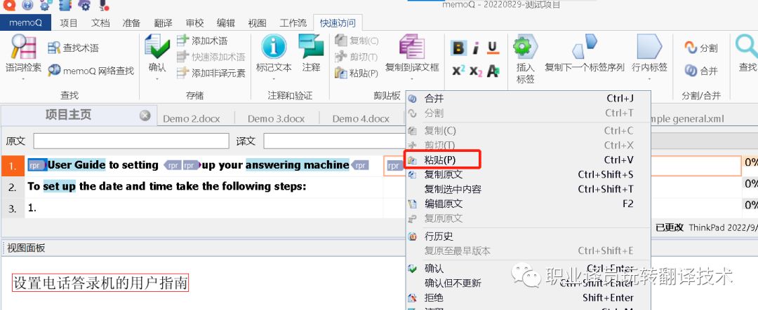 一文解决原文（rpr）标签翻译难题！