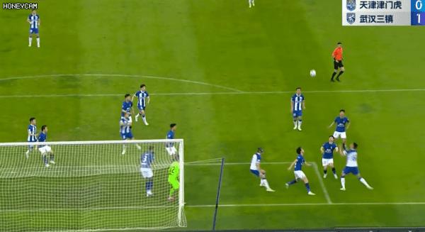 在不擅长的赛道上越走越不擅长,中超天津津门虎队对阵武汉三镇队