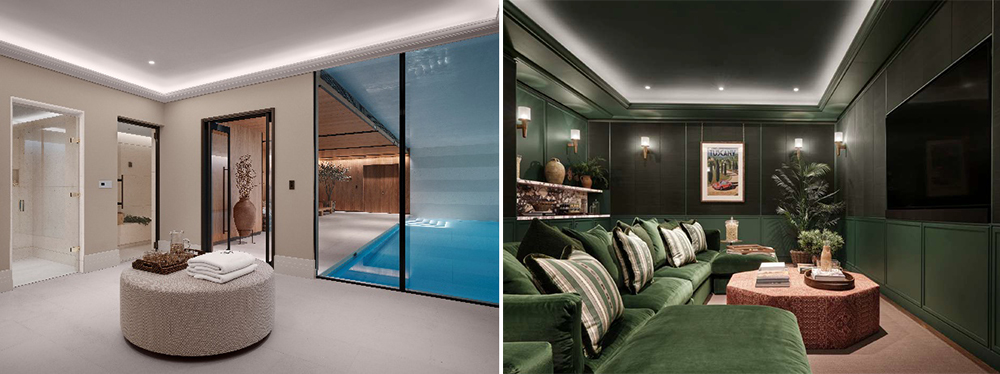 切尔西豪宅推出伦敦SW1地区坐拥最大规模私人水疗设施的联排别墅