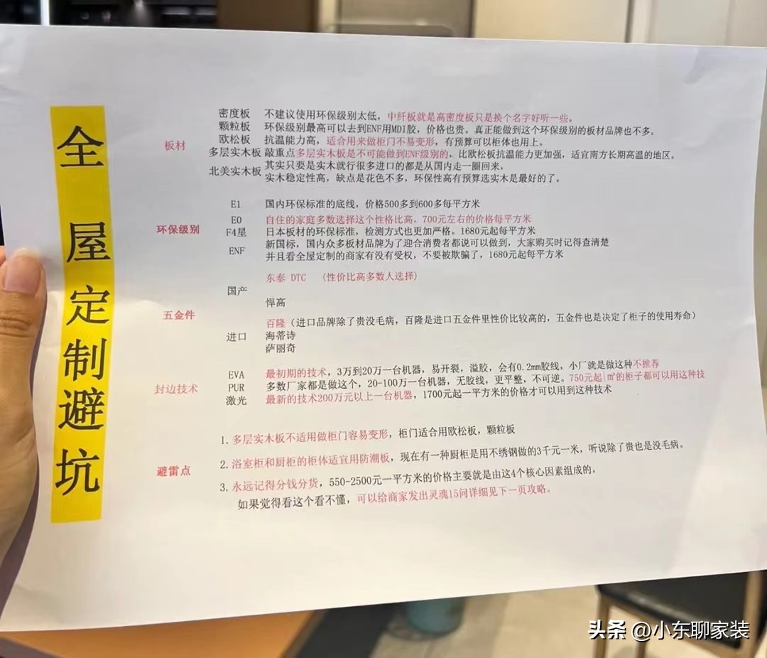 全屋定制谈价格时要注意点什么,全屋定制套路深怎么防止被坑