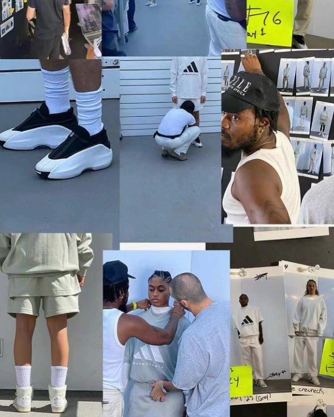 fog联名adidas灰白脚感,球鞋趣事