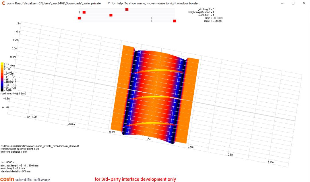 adams车轮和地面接触,adams转鼓试验台架