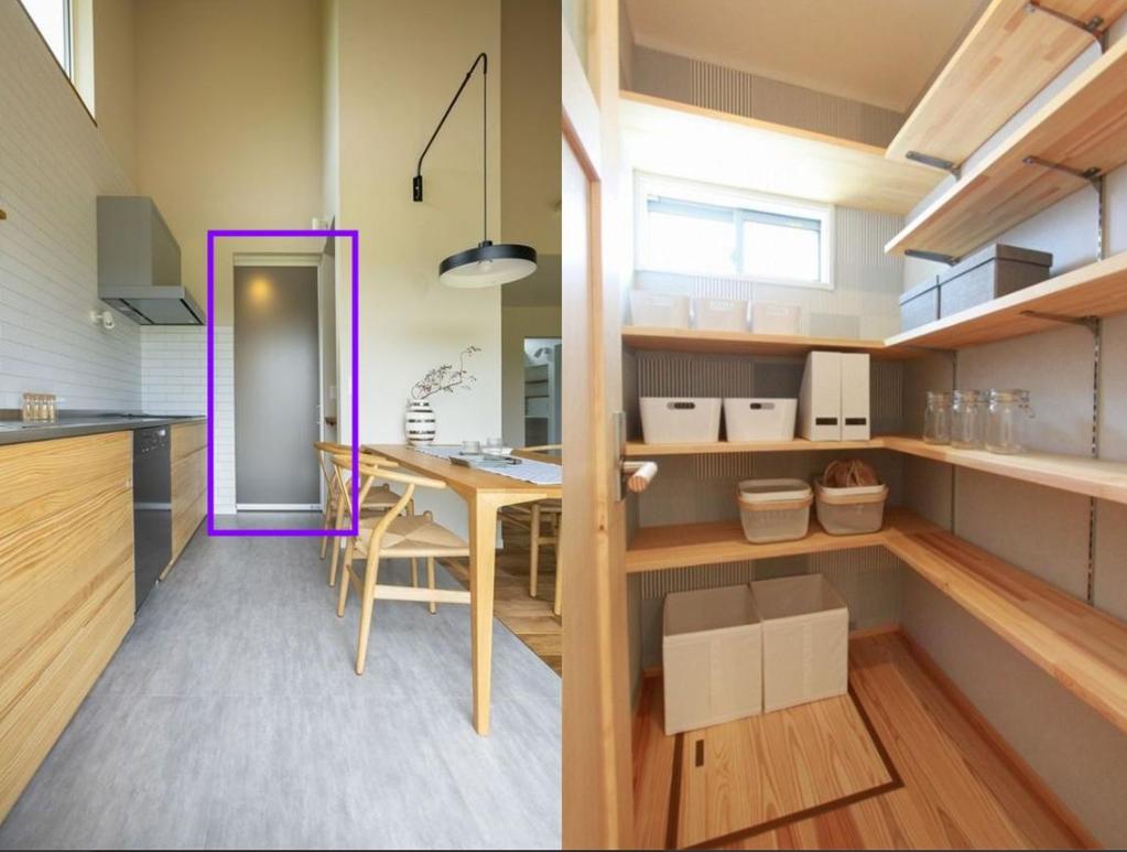 干装修的亲戚告诉我，厨房采用房中房收纳可翻番，可以安排上！