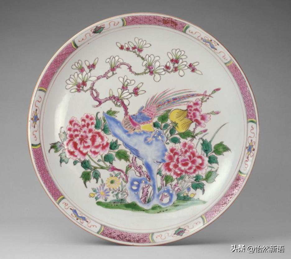 怎样鉴定粉彩瓷的手绘和贴花,如何区分珐琅彩和粉彩瓷器