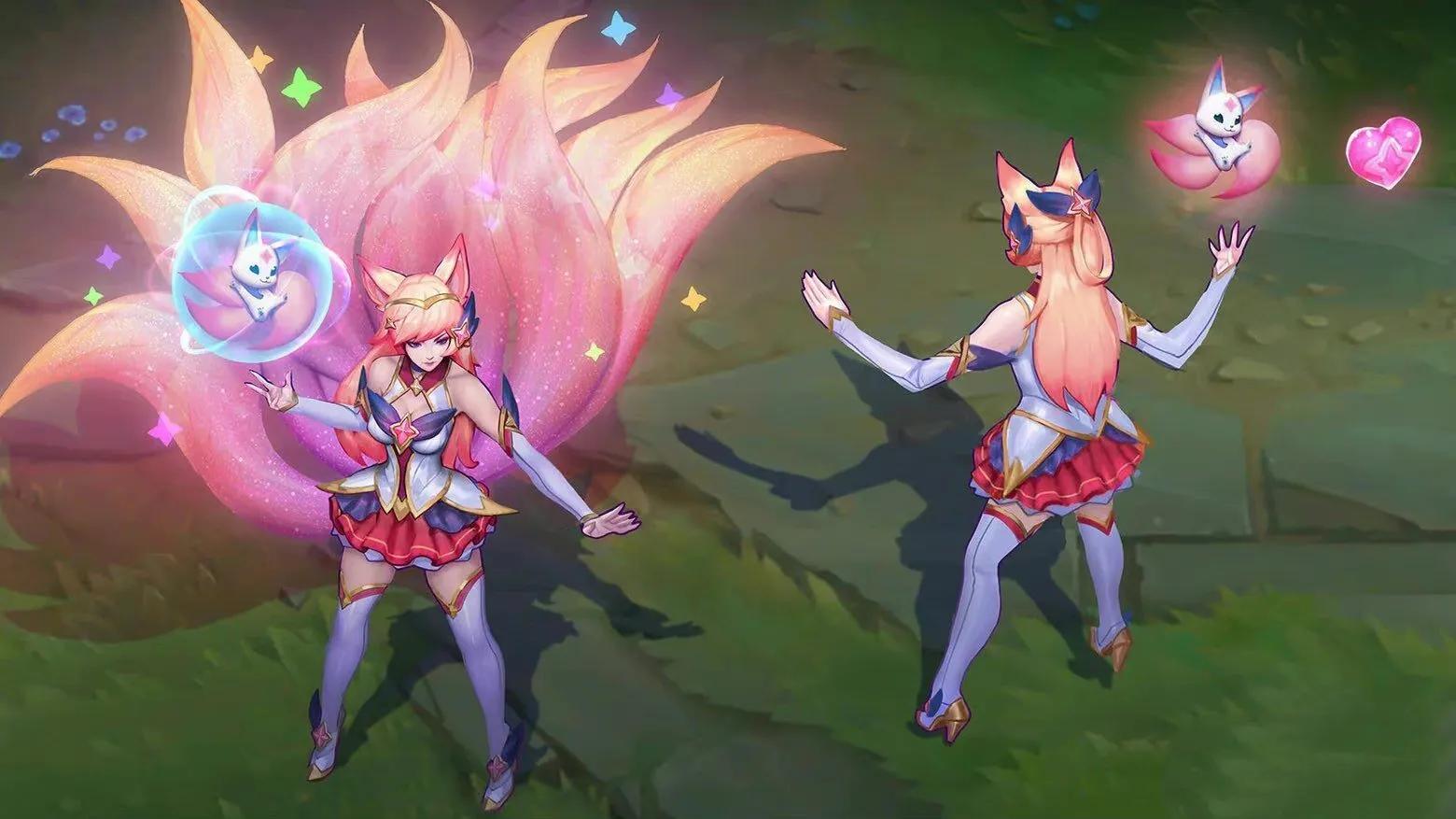 阿狸灵魂莲华对比星之守护者,阿狸星之守护者和灵魂莲华哪个好