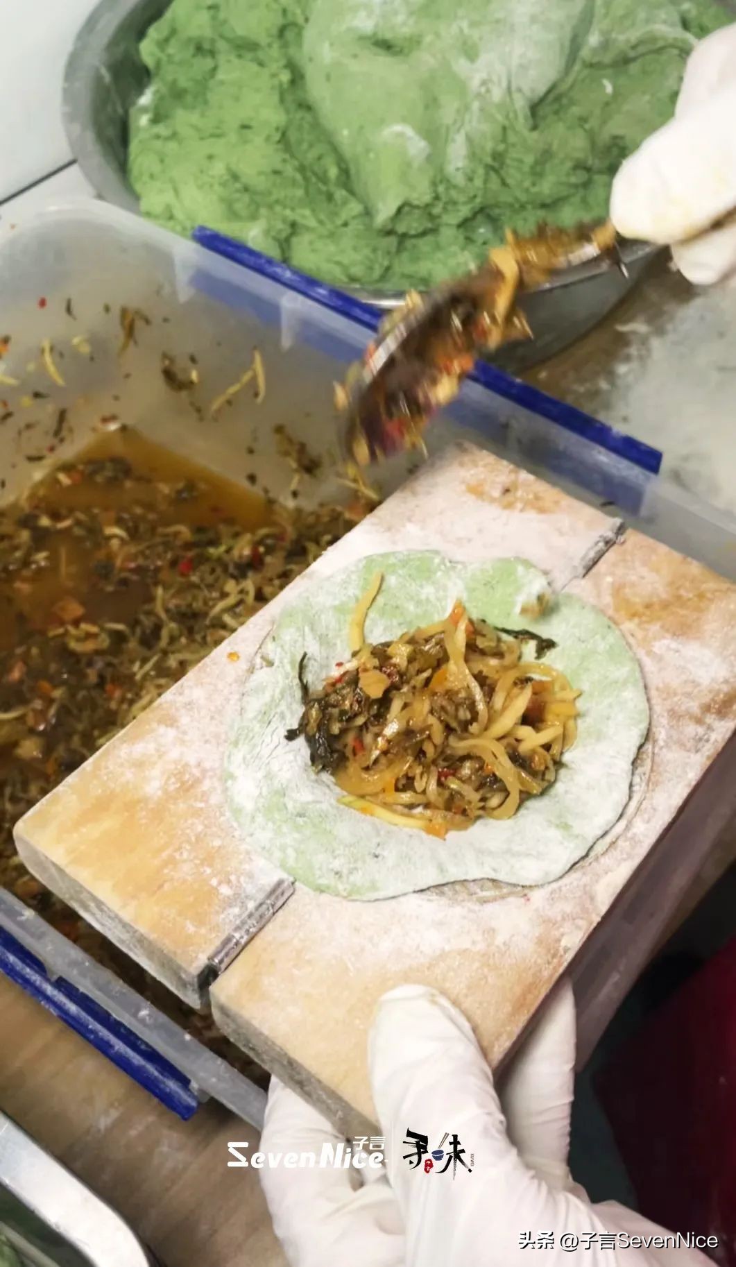 南昌梅干菜纸皮烧麦,南昌梅干菜烧麦