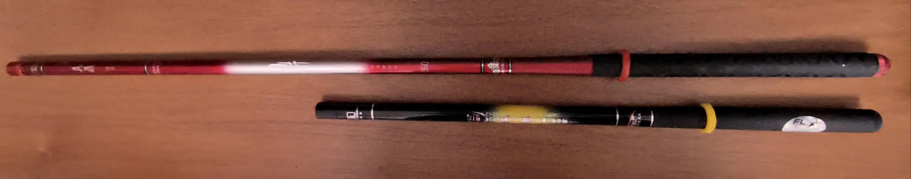 便携伸缩短竿,枫影短节鱼竿3米长