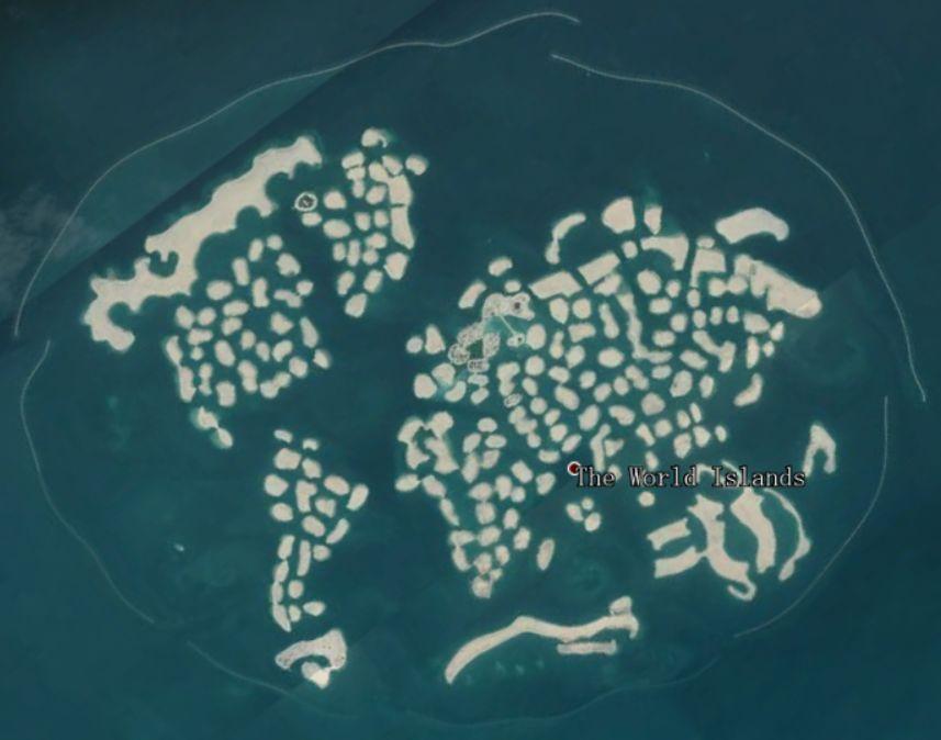 迪拜沙漠和海洋,迪拜海浪景点