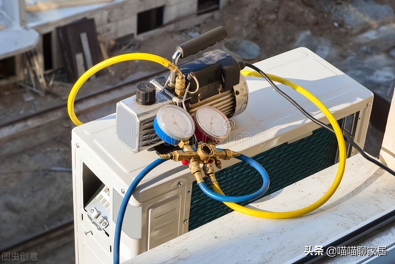 空调抽真空要多久?专业空调师傅:20分钟,新手空调师傅:5分钟